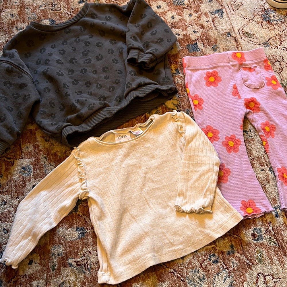 Lot of 3 ZARA 9-12mo
